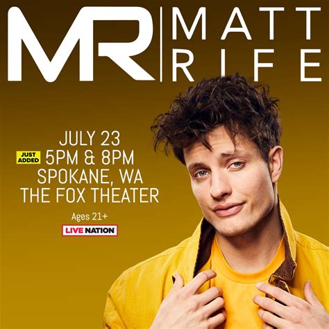 matt rife evans georgia|Matt Rife Tickets ProbleMATTic World Tour